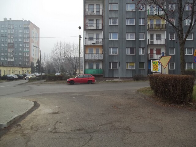 Skrzyżowanie Katowicka- Kormoranów